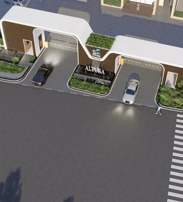 AR Homes Altura entrance gate in Kollur Hyderabad