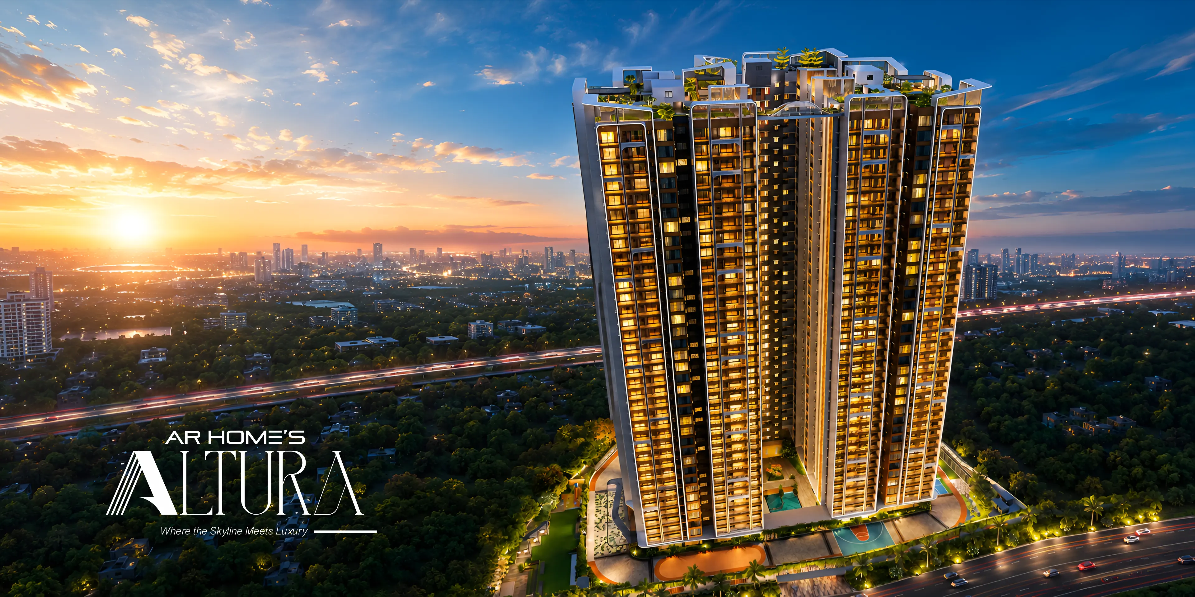 AR Homes Altura premium 3 BHK apartments in Kollur, Hyderabad